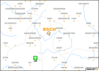 map of Bisichi