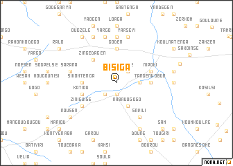 map of Bisiga