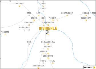 map of Bisingaleʼ