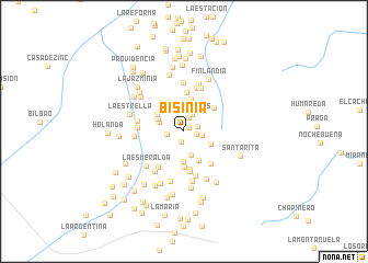 map of Bisinia