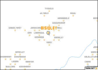 map of Bisiqley