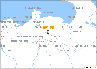 map of Bisira