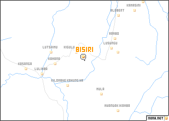 map of Bisiri