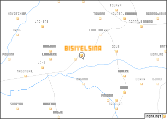 map of Bisi Yelsina