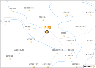 map of Bişi