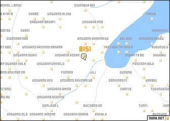 map of Bisi