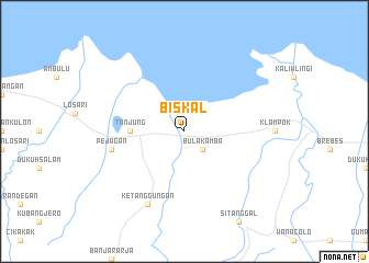 map of Biskal
