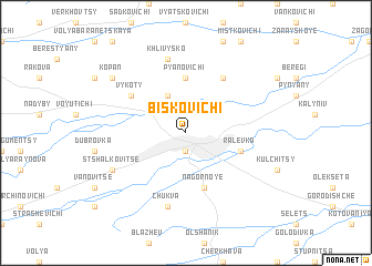 map of Biskovichi