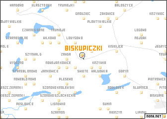 map of Biskupiczki