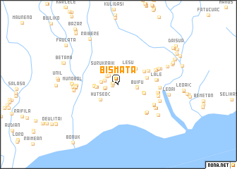 map of Bismata