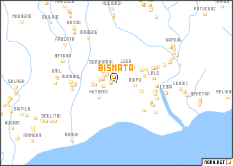 map of Bismata