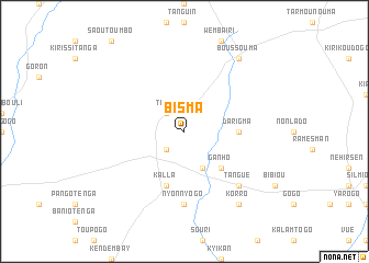 map of Bisma