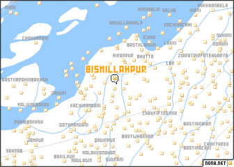 map of Bismillāhpur