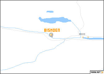 map of Bismoen