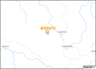 map of Bismuth