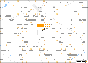 map of Bisnogo