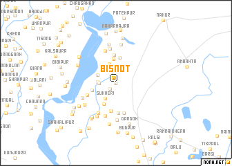 map of Bisnot