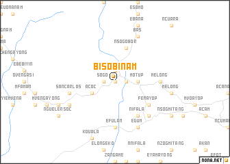 map of Bisobinam