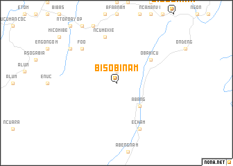 map of Bisóbinam