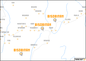 map of Bisóbinam