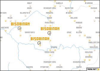 map of Bisóbinam