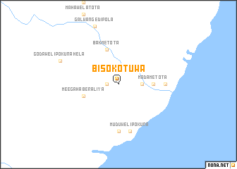 map of Bisokotuwa