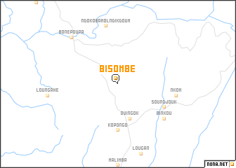 map of Bisombé