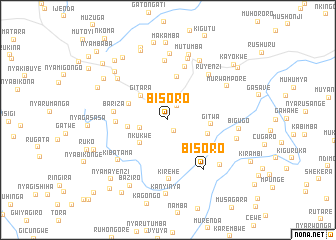 map of Bisoro