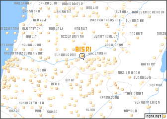 map of Bisri