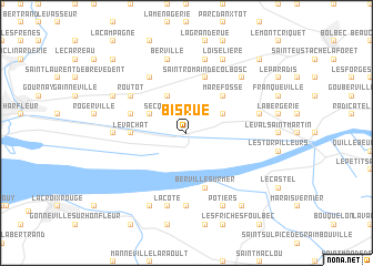 map of Bisrue