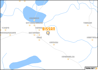 map of Bissan
