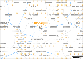 map of Bissaque