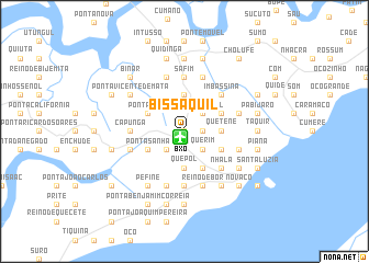 map of Bissáquil