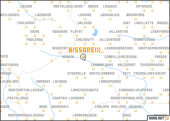 map of Bissareix