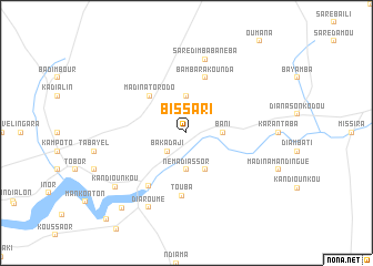 map of Bissari