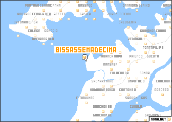 map of Bissássema de Cima