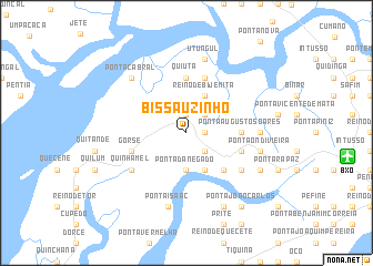 map of Bissauzinho