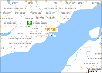 map of Bissau