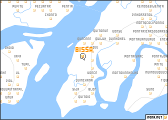 map of Bissa