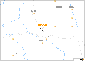 map of Bissa