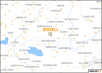 map of Bissell