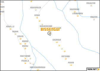 map of Bissengui
