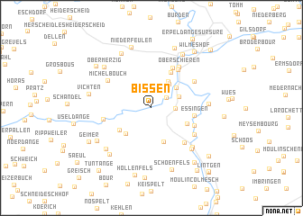 map of Bissen