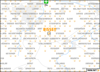 map of Bissen