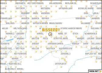 map of Bisseroy