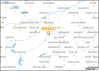 map of Bissert