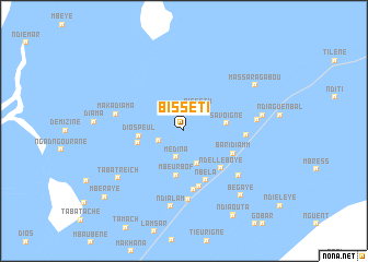 map of Bissét I