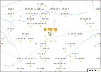 map of Bissibi