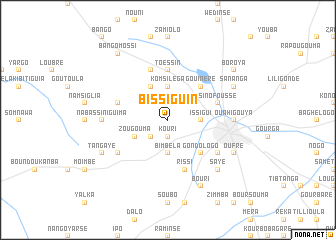 map of Bissiguin