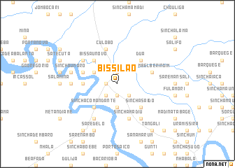 map of Bissilão